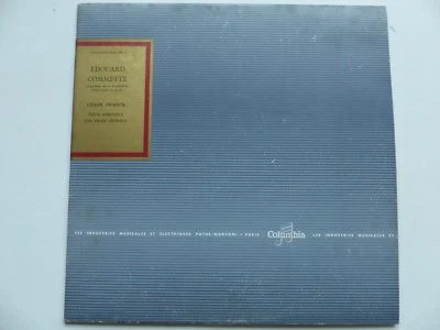 Edouard Commette  Cesar Franck Piece heroique Trois chorals COLUMBIA FCX 496 S - Photo 1/3