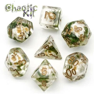 Dados de cráneo nigromante. Clérigo de la muerte, mazmorras y dragones de Halloween, DND, 5e - Imagen 1 de 3
