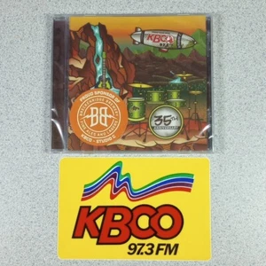 KBCO 35 Studio C 35th Anniversary New/Sealed CD & Vintage KBCO 97.3 Sticker - Picture 1 of 9