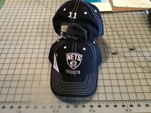 Kylie Irving #11 Brooklyn Nets NBA Black and White Adjustable Hat New - Picture 1 of 1
