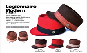 Men's  Bruno Capelo Telescope Baseball Legionnaire Modern Collection Hat Cap NEW - Picture 1 of 8
