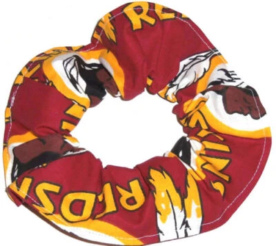 NFL WASHINGTON REDSKINS Hair Scrunchie Tie Ponytail Holder Scrunchies by Sherry - Image 1 of 3