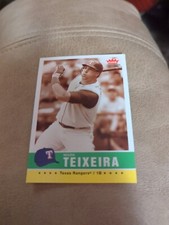 2006 Fleer Tradition Sepia Mark Teixeira #140