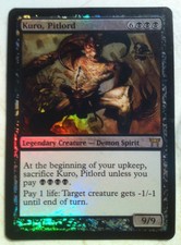 Foil Kuro, Pitlord - Champions of Kamigawa - Magic: The Gathering - MTG