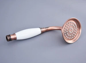 Red Copper Bathroom Brass&Ceramics Telephone Hand Held Shower Head Faucet Zhh129 - Picture 1 of 7