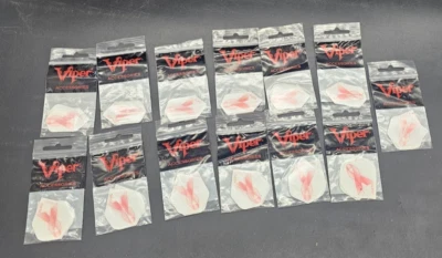 Dart Flights GLD Cinta Rosa Lote de (13) Paquetes de 3 Nuevo de Lote Antiguo Delgado Estándar Foto 1 de 4