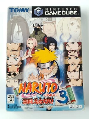 Naruto: Clash of Ninja Revolution 3 Nintendo Gamecube Software Japanese version - Image 1 of 4