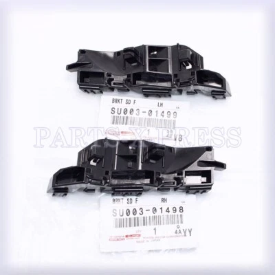 SOPORTES LATERALES PARACHOQUES DELANTERO ORIGINALES TOYOTA 86 SCION FR-S SU00301498 Y SU00301499 Foto 1 de 4