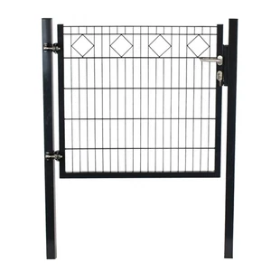 Gartentor DSM Dekor (1-flügelig) - 6/5/6mm Anthrazit - Dekr Karo - Bild 1 von 16