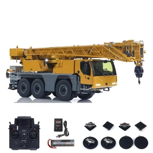 Eyewhale 1/14 All Terrain RTR Hydraulic RC Mobile Crane Truck D1050 PL18EV Sound - Picture 1 of 24