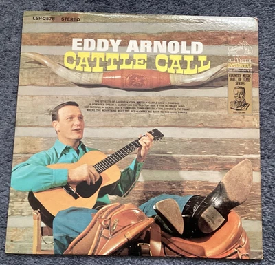 Eddy Arnold ~ Cattle Call - LP Record W/ CD Copy Transfer - Image 1 of 2