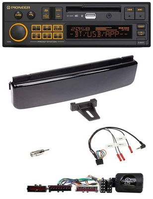Pioneer DAB Lenkrad USB Bluetooth Autoradio für Ford Mondeo Focus piano-schwarz - Bild 1 von 4
