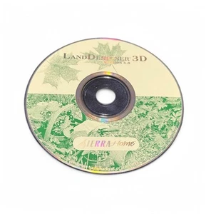 LandDesigner 3D Version 5.0 PC 2000 Sierra Windows 95/98/XP/7 - Picture 1 of 1
