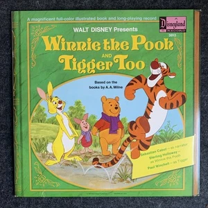 Winnie the Pooh and Tigger Too : (LP, Album, Gat) : EX/VG+ : Disneyland 3813 - Picture 1 of 4