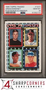 1995 TOPPS TRADED #122T RICHIE SEXSON RC PSA 10 - Picture 1 of 4