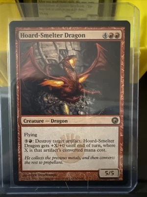 MTG Hoard-Smelter Dragon Scars of Mirrodin 93/249 Regular Rare - Image 1 of 2
