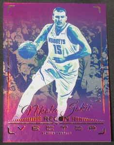 Nikola Jokic 2023-24 Panini Recon Vector Purple Parallel #10 (56/75) Nuggets - Bild 1 von 2