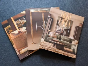 RH Restoration Hardware Spring & Fall 2025 Interiors & Outdoor Catalog Furniture - Picture 1 of 13