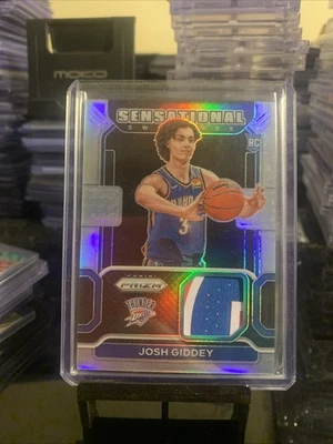 2021 Panini Prizm Josh Giddey Rookie Patch /10  - Image 1 of 2