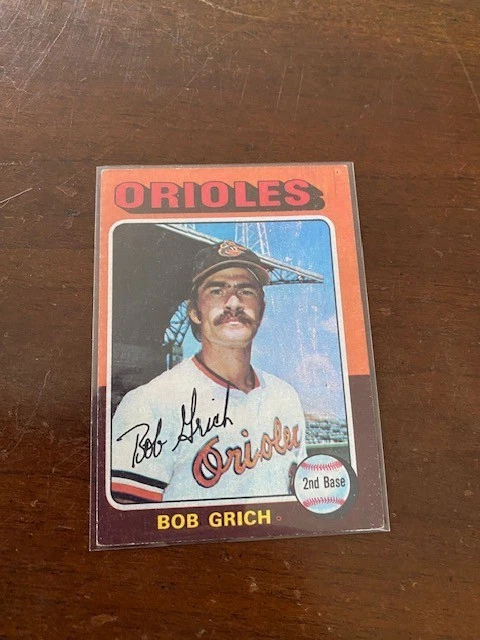 1975 Topps - Bobby Grich #225 - FREE SHIPPING - Image 1 of 1