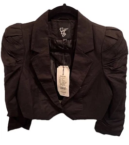 Blazer Vero Moda Clásico Tipo Bolero Negro Talla 165/84A Med - Imagen 1 de 3