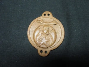 Shrine Leather Medallion SWM - Picture 1 of 1