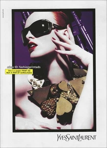 YVES SAINT LAURENT Eyewear 1-Page PRINT AD Spring 2007 KAREN ELSON - Picture 1 of 1