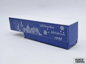 Albedo Kofferauflieger blau/weiß Heilsbronn Weihnachten 1996 /AL1313 - Imagen 1 de 1