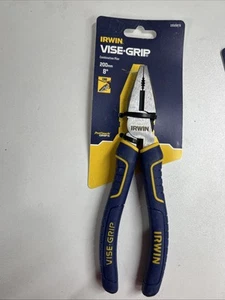 Irwin Visegrip VIS10505876 High Leverage Combination Pliers 200mm (8") - Picture 1 of 4