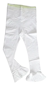 Free People FP Movement Size XS White Flare Hem 7/8 Sanctuary Leggings - New - Picture 1 of 6