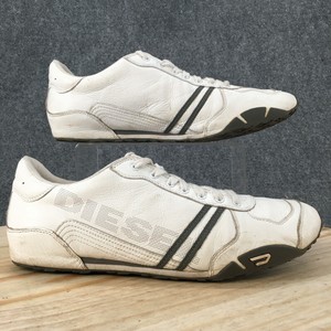 diesel white trainers