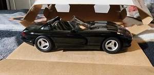 Amt Ertl 1993 Dodge Viper Rt/10 Black 6128 Model Car New In Box Collector's Car - Picture 1 of 6