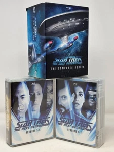 STAR TREK THE NEXT GENERATION: THE COMPLETE SERIES (BLU-RAY)-VERY GOOD - Picture 1 of 9