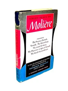 Vintage 1957 Modern Library 1st Edition EIGHT PLAYS BY MOLIERE, VG, DJ - Picture 1 of 3