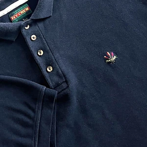 Ivy Crew Polo Mens Large Shirt Golf Chest Logo Preppy Athleisure Sport - Picture 1 of 6