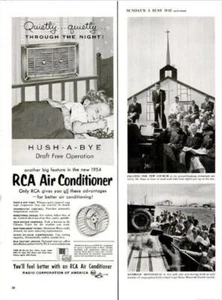 RCA PRINT AD Klimaanlage 1954 - Bild 1 von 1
