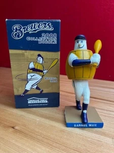 2008 Barrel Man Milwaukee Brewers Bobblehead SGA - Picture 1 of 1