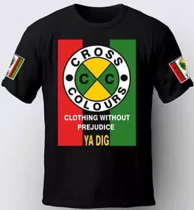 CAMISETA COLORES CRUZADOS. YA DIG. CAMISETA HIP HOP LEGENDS AÑOS 90. CAMISETA RAP. - Imagen 1 de 2