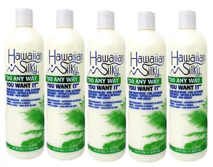 5 Pack of Hawaiian Silky Cream Moisturizer Curl Activator, 16 Ounce - Picture 1 of 2