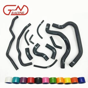 Silicone Radiator Heater Hose Kit Fit 1984-1989 Toyota MR2 MK1 AW11 1.6L 4AGE MT - Picture 1 of 10