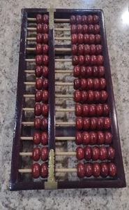 Vintage Diamond Brand Chinese Abacus 13 Rows 91 Beads Great Condition Rare Find - Picture 1 of 11