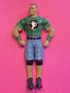 Figura de acción John Cena OK 2013 camisa verde Mattel WWF WWE WCW NXT ECW AEW - Imagen 1 de 2