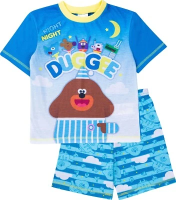 Hey Duggee Boys Pyjamas, Short Summer Pyjamas Pjs Official Merchandise