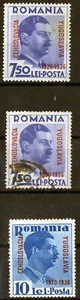 Romania 1936   CHARLES II. overprinted CEHOSLOVACIA YUGOSLAVIA 1920-1936 MNH,OG - Picture 1 of 1