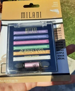 Milani Runway Eyes 10 haute Couture fashion Eyeshadow Strips - Picture 1 of 6