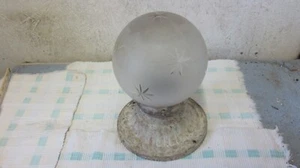 Antique Flush Mount Porch Sconce Ceiling Cast Iron Fixture (Sold Prior) - Picture 1 of 10