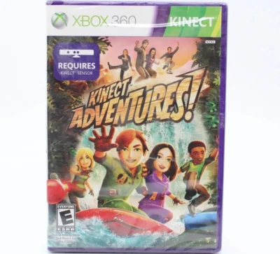 Kinect Adventures XBox 360 One Microsoft J7D00001 🆕 BRAND NEW SEALED - Image 1 of 4