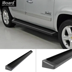 Premium 6" Black iBoard Side Steps Fit 05-20 Chevy Suburban GMC Yukon XL - Picture 1 of 6