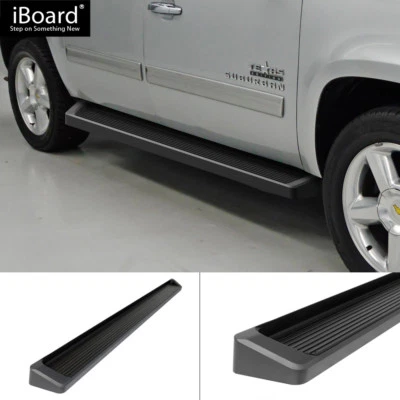 Premium 6" Black iBoard Side Steps Fit 05-20 Chevy Suburban GMC Yukon XL - Image 1 of 4