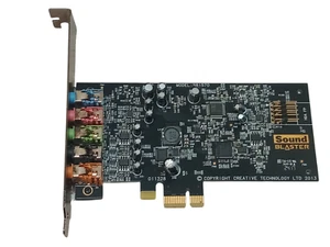 Creative SB1570 Sound Blaster Audigy Fx 5.1 PCIe SBX Pro Studio Soundkarte funktioniert - Bild 1 von 6